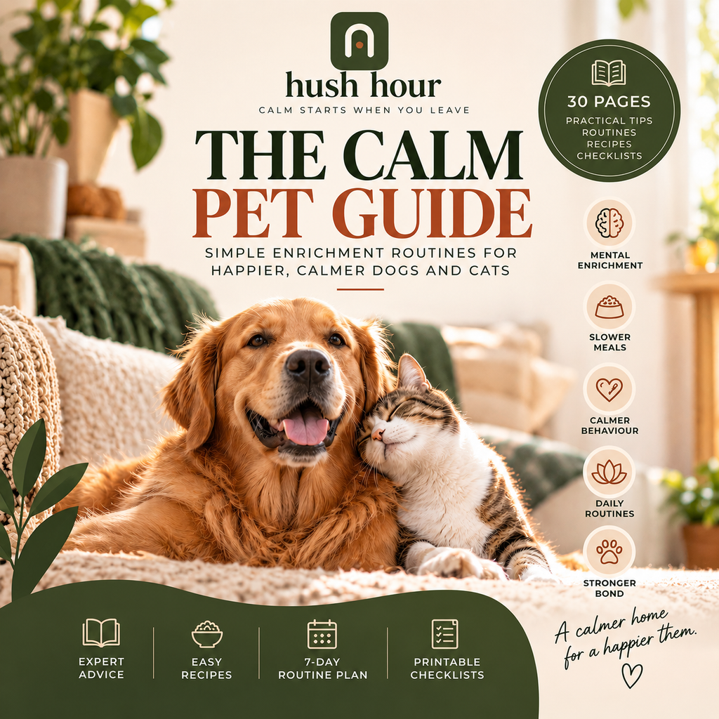 The Calm Pet Guide in the Lick & Learn kit